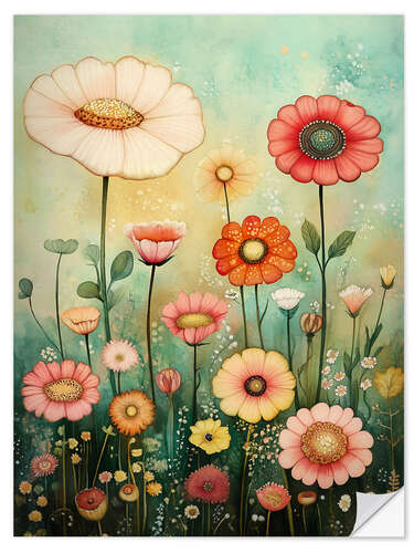 Sisustustarra Summer Flowers