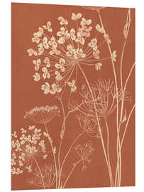 Hartschaumbild Wildblumen I