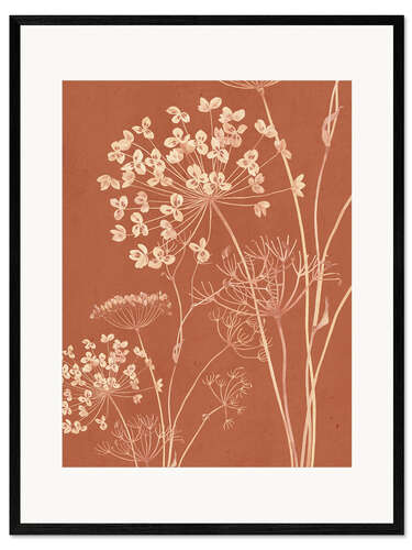 Impresión de arte enmarcada Wildflowers I