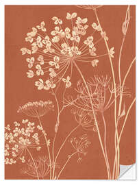Wandsticker Wildblumen I