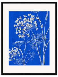 Ingelijste kunstdruk Wildflowers II