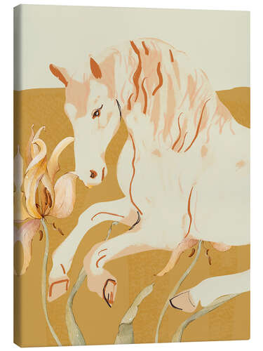 Canvas print Minimal Abstract Horse