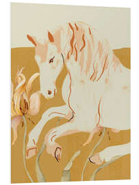 Foam board print Minimal Abstract Horse