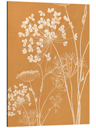 Aluminium print Wildflowers IV