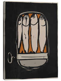 Lienzo Sardines