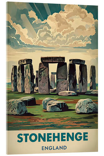 Cuadro de metacrilato Stonehenge, England Travel Art