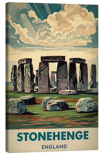 Leinwandbild Stonehenge, England Reisekunst