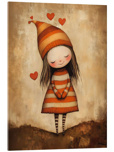 Acrylic print Love is in the air
