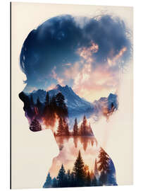 Stampa su alluminio Time and Dream - Niphion