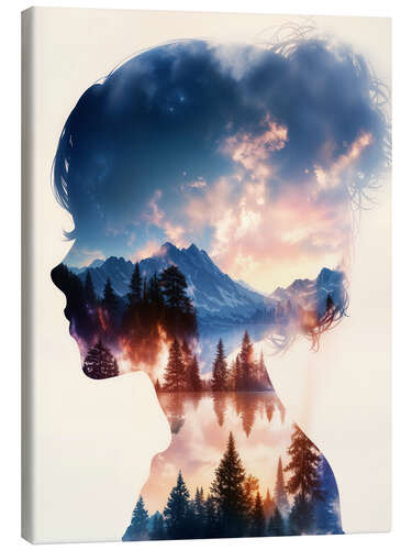 Tableau sur toile Time and Dream