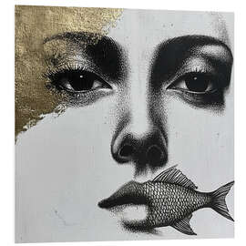 Hartschaumbild Stille Ströme - Die flüsternde Seele