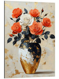 Alubild Rosen für sie - DejaReve