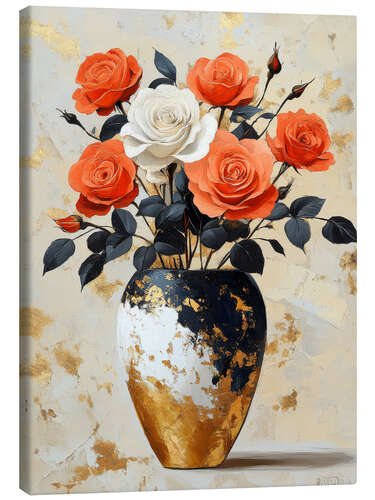 Obraz na płótnie Roses for her