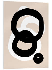 Gallery print Abstract paint circles