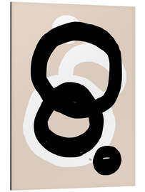 Magnettafel Abstrakte Farbkreise