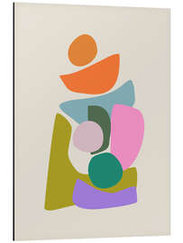 Magnettafel Bunte abstrakte Formen