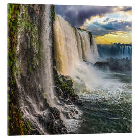 Acrylic print Iguazu Falls, Brazil - HADYPHOTO