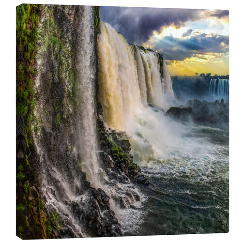 Tableau sur toile Iguazu Falls, Brazil