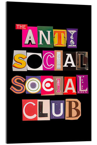 Obraz na szkle akrylowym The Anti Social Social Club