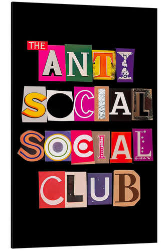 Obraz na aluminium The Anti Social Social Club