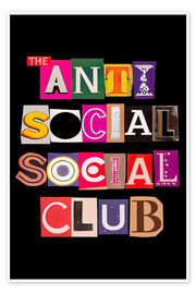 Obraz The Anti Social Social Club - nobelart