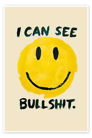 Obraz I can see bullshit - nobelart