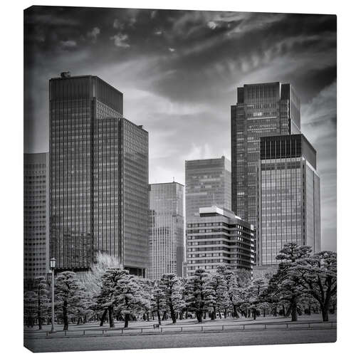 Tableau sur toile Ginza Skyline Tokyo