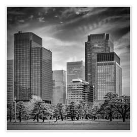 Billede Ginza Skyline Tokyo - Melanie Viola
