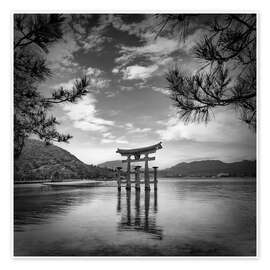 Billede Torii on Miyajima Island in Hiroshima - Melanie Viola
