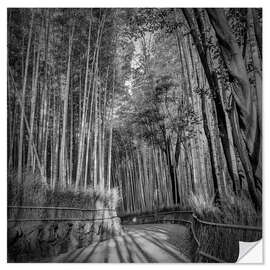 Sticker mural Arashiyama Bamboo Forest in Kyoto - Melanie Viola