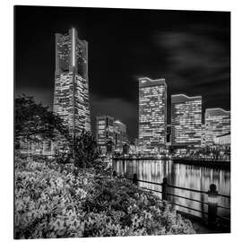 Alubild Yokohama Skyline - Melanie Viola