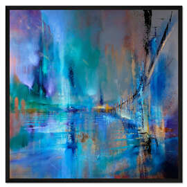 Gerahmter Kunstdruck Die Brücke