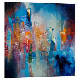 Tableau en verre acrylique Joy of colour - Annette Schmucker