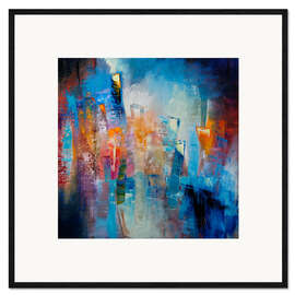 Gerahmter Kunstdruck Farbenfreude
