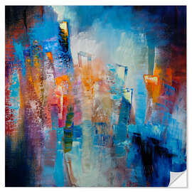 Wandsticker Farbenfreude