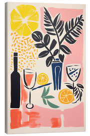 Tableau sur toile Kitchen Decor in Matisse Style - Frank Daske