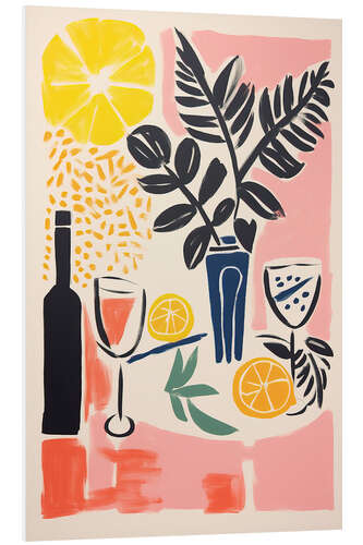 Tableau en PVC Kitchen Decor in Matisse Style