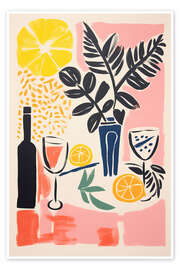 Reprodução Kitchen Decor in Matisse Style - Frank Daske