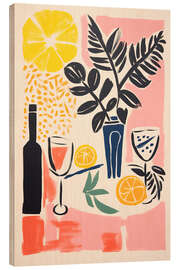 Wood print Kitchen Decor in Matisse Style - Frank Daske