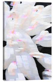 Canvas print Duck Pond Haze - 83 Oranges