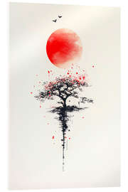 Tableau en verre acrylique Heaven and Earth - Peter Roder