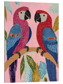 Gallery Print Papageienpaar