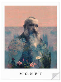 Wandsticker For Claude Monet II