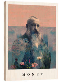 Puutaulu For Claude Monet II - Frank Moth