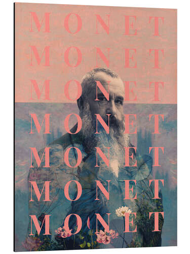 Stampa su alluminio For Claude Monet I