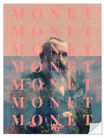 Wandsticker For Claude Monet I