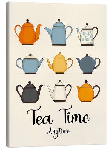 Lienzo Tea Time Anytime