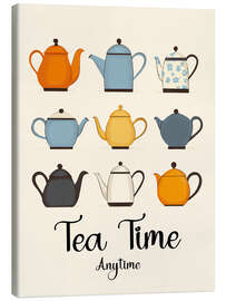 Lienzo Tea Time Anytime - Annika Persson