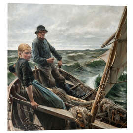 Akrylglastavla At Sea - Albert Edelfelt