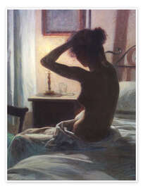 Obra artística In Bed, 1897 - Elin Danielson-Gambogi